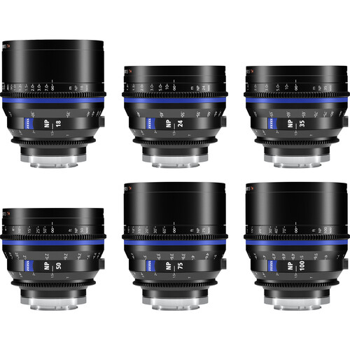 ZEISS Nano Prime 6-Lens Set